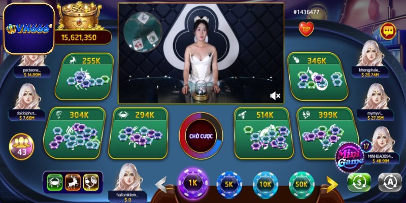 Chơi Bầu Cua VN666 theo người hay thắng