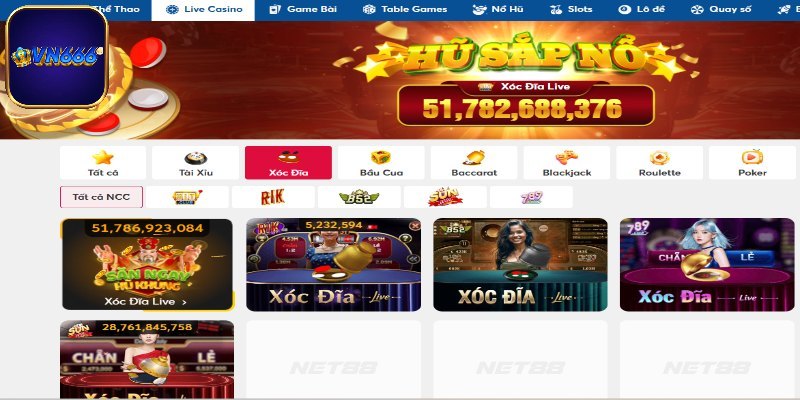 Giới thiệu đôi nét về game xóc đĩa VN666