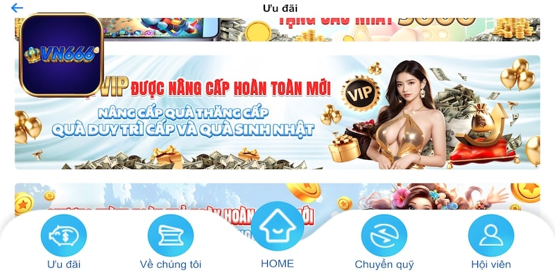 Cơ chế hoàn trả mới cực khủng tại VN666