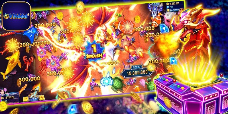 Mục tiêu có trong game bắn cá