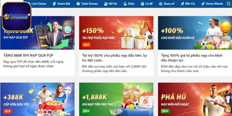 Những điểm cộng lớn khi người chơi tham gia ưu đãi nhà cái