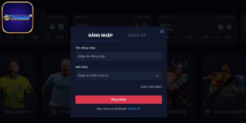 Quy trình các bước hướng dẫn đăng nhập VN666 nhanh gọn