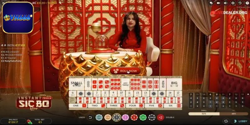 Trải nghiệm game Sicbo cùng hot girl