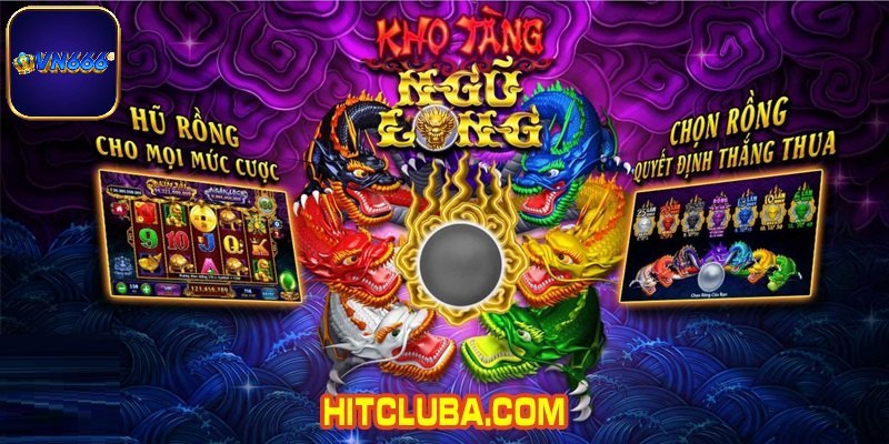 Tựa game kho tàng ngũ long với jackpot khủng